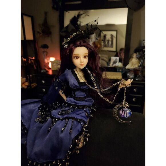 Icy Fortune Days Mystery Magic Girl Fortune Days Bjd Doll 12 Inch Twelve Conste - Picture 9 of 12